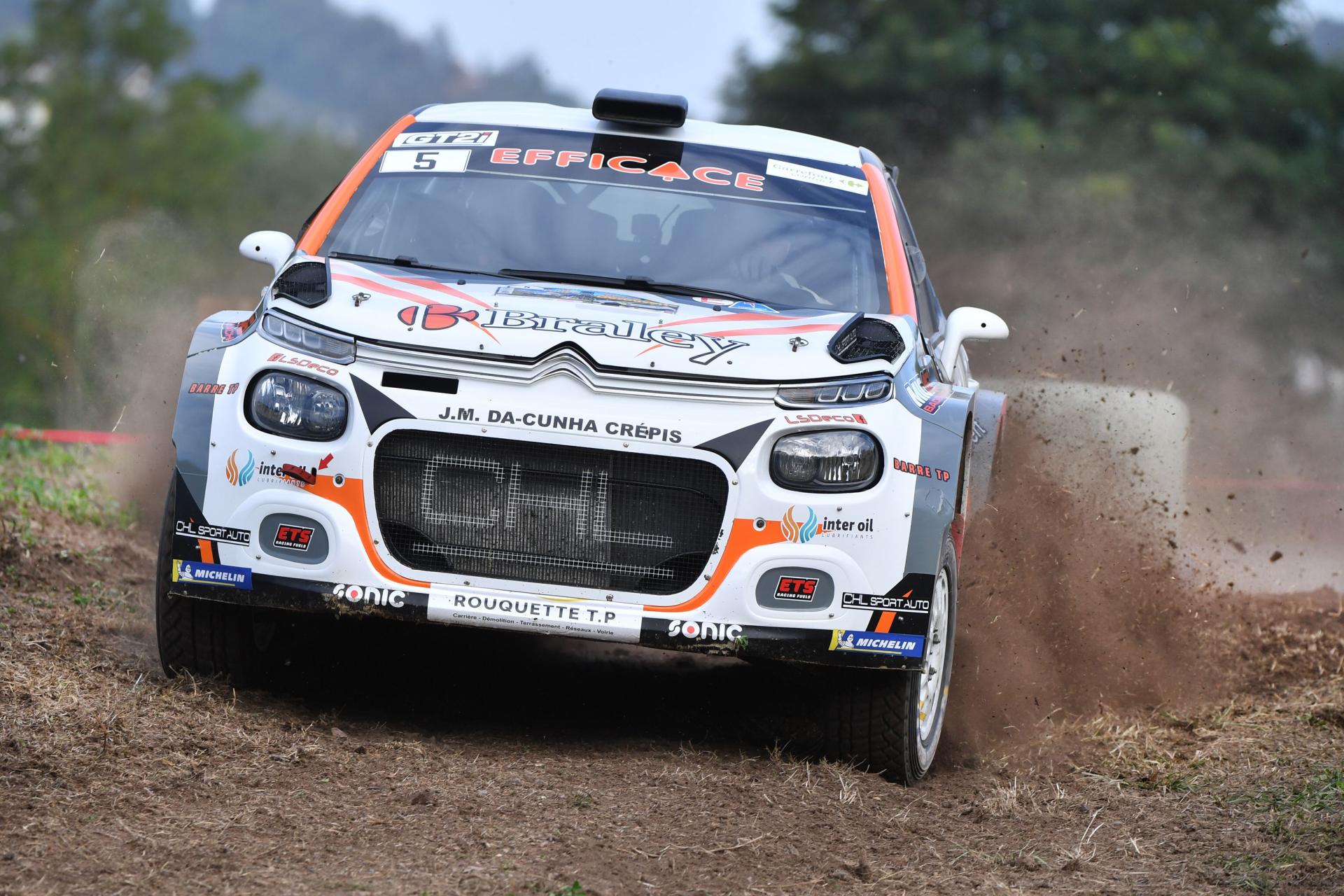 J-M Da Cunha / V. Augé - Citroën C3 - vainqueurs du classement général scratch du 1er Rallye Régional Terre de Découverte (photo Jean-Louis Bories - Centre Presse Aveyron)