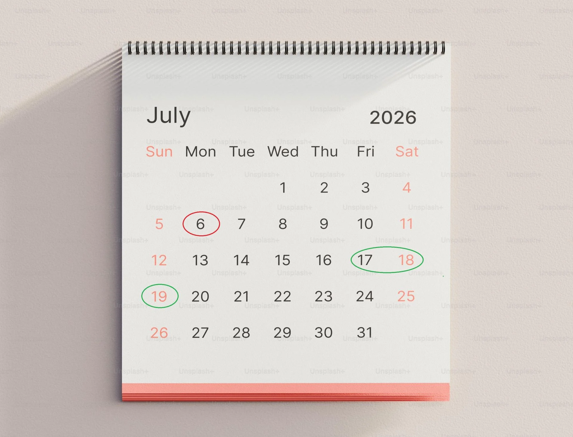 Calendrier 4cfrt 2026